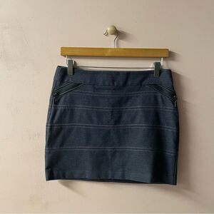 Vintage Y2K BCBGeneration Indigo Mini Skirt Size 8 EUC